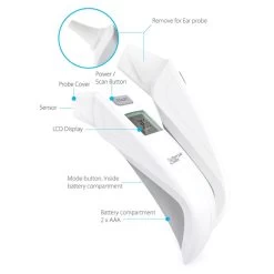 Cherub Baby 5-in-1 Touchless Forehead Ear & Bath Thermometer -Baby Care Shop 114176 45a38b87 e8b7 4855 aa57 cec4383e61d8