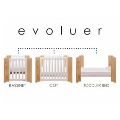 Cocoon Evoluer Cot + Mattress Set -Baby Care Shop 116231 1b98d8ed fb0f 4955 b006 23343cbfde7e