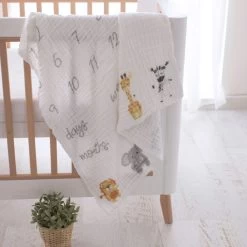 Bubba Blue Zoo Animals Milestone Muslin Blanket 8 Bubba Blue Zoo Animals Milestone Muslin Blanket -Baby Care Shop 116314 7e0c71d9 bd48 4a83 afe6 85283d19ed04