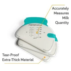 Nanobebe Breastmilk Organiser & Storage Bags 25 Pack -Baby Care Shop 119219 0b7f7ba2 a053 48a3 82db 3b8e681f2d5d