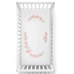 Lolli Living Floral Bouquet Cot Fitted Sheet