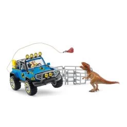 Schleich Figurine Off Road Vehicle With Dino Outpost