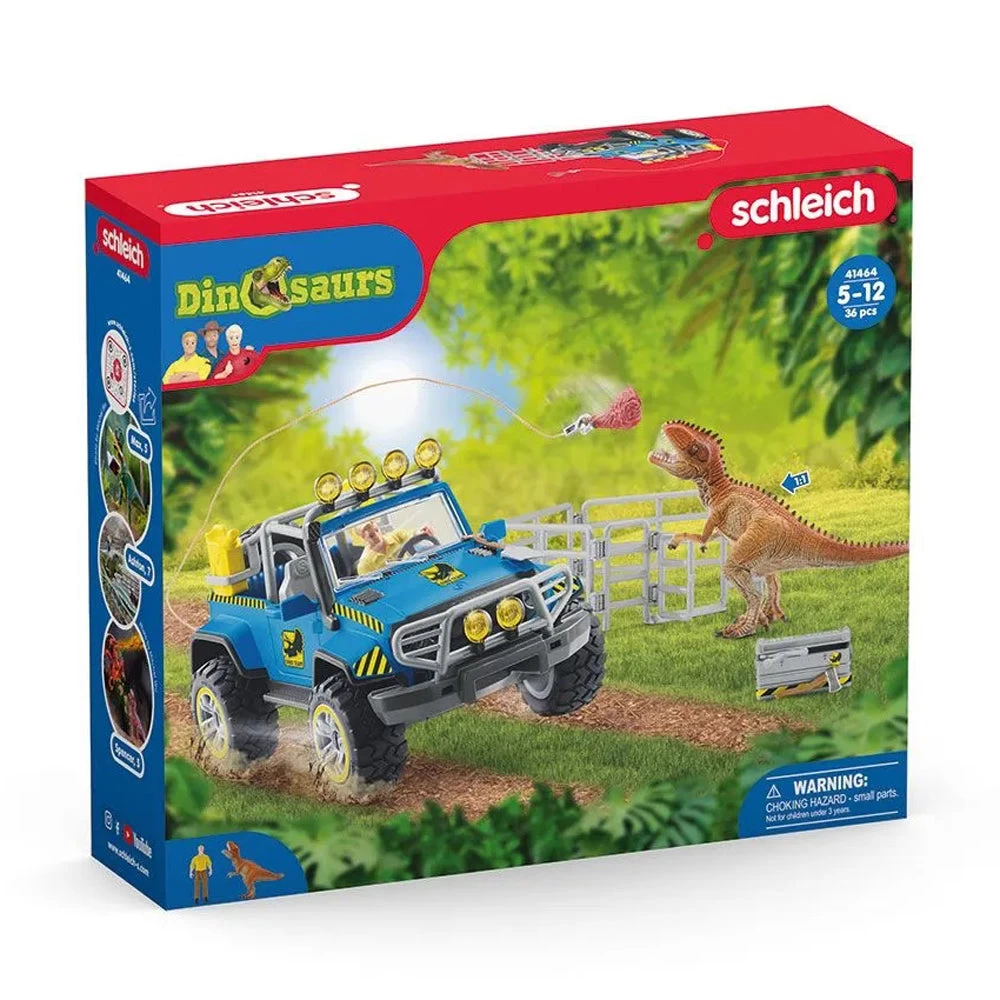Schleich Figurine Off Road Vehicle With Dino Outpost 11 Schleich Figurine Off Road Vehicle With Dino Outpost - Image 9