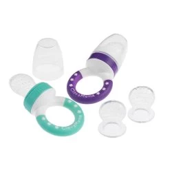 ClevaMama Silicone Self Feeder Twin Pack