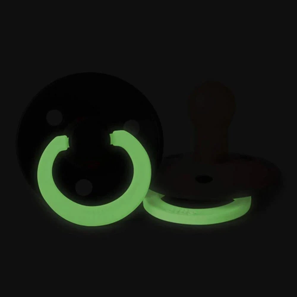 BIBS Colour Soothers Night Glow 2pk 6 BIBS Colour Soothers Night Glow 2pk - Image 4