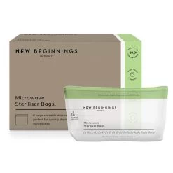 New Beginnings Microwave Steriliser Bags 6pk