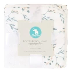All4Ella Hooded Baby Towel Willow Flowers