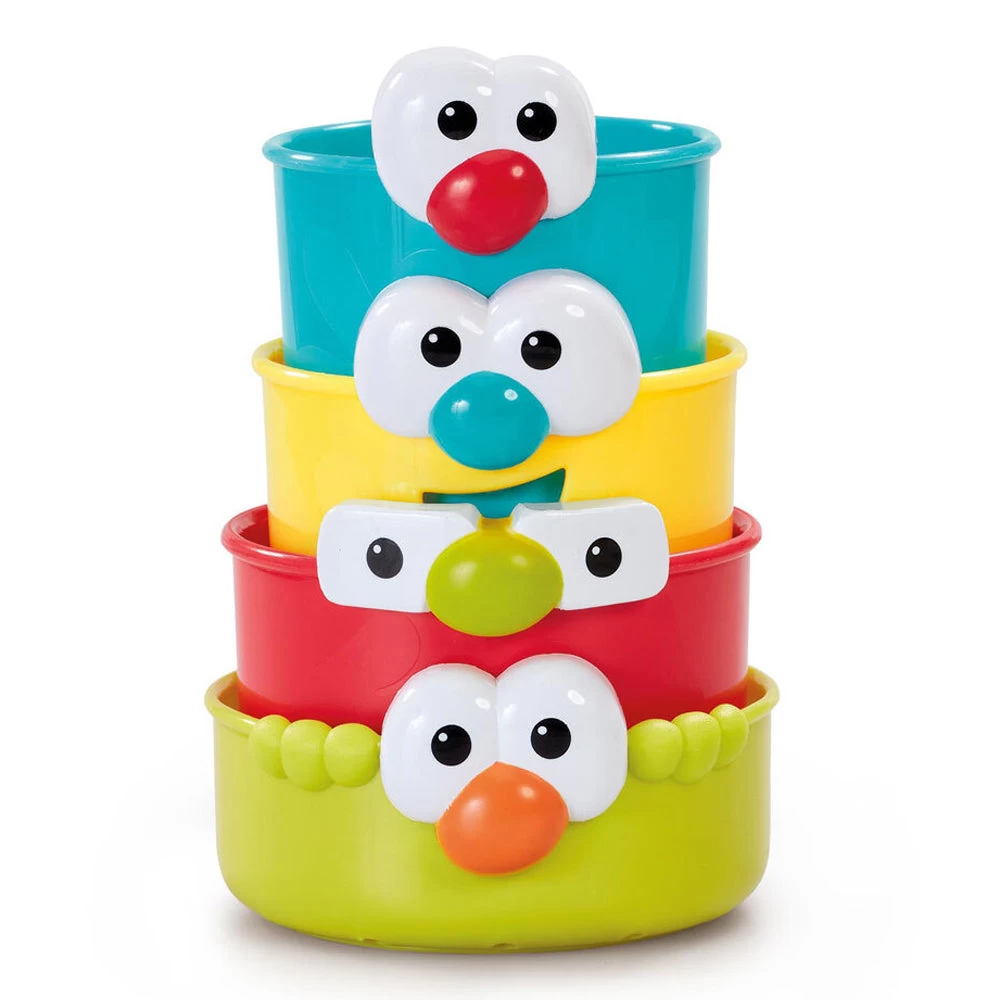 ELC Funny Faces Bath Beakers 3 ELC Funny Faces Bath Beakers