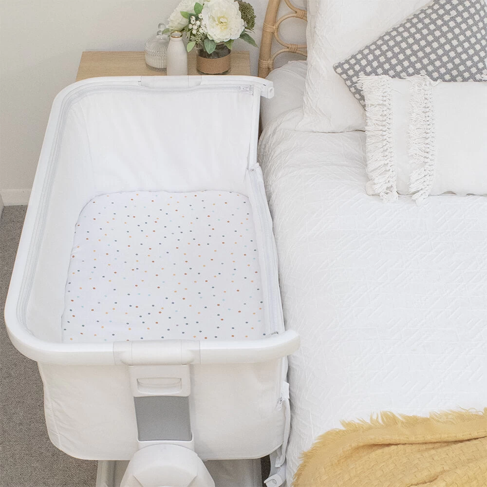 Lolli Living Day At The Zoo Bedside Sleeper Fitted Sheet 5 Lolli Living Day At The Zoo Bedside Sleeper Fitted Sheet - Image 3