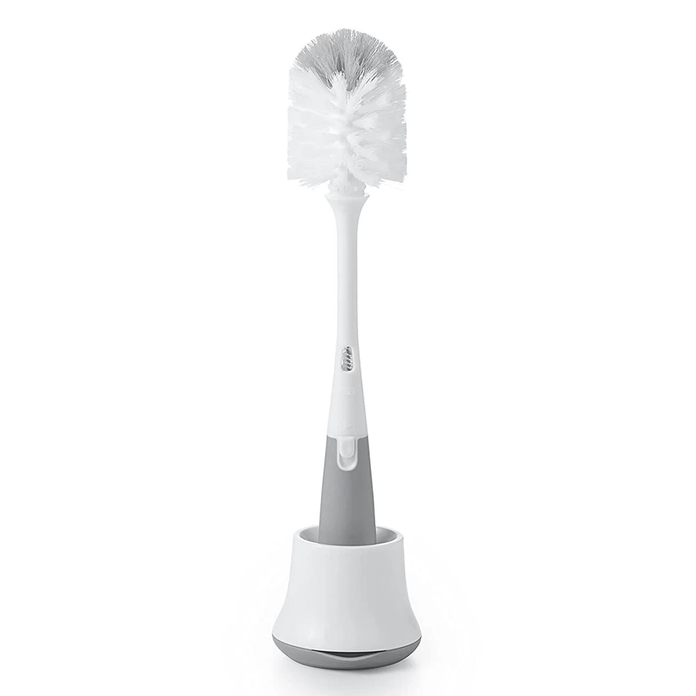OXO Tot Bottle Brush With Detail Cleaner & Stand 3 OXO Tot Bottle Brush With Detail Cleaner & Stand