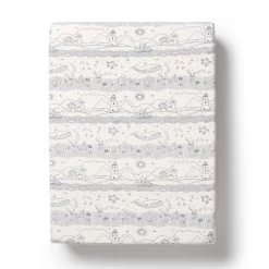Wilson & Frenchy Organic Bassinet Sheet Seaside