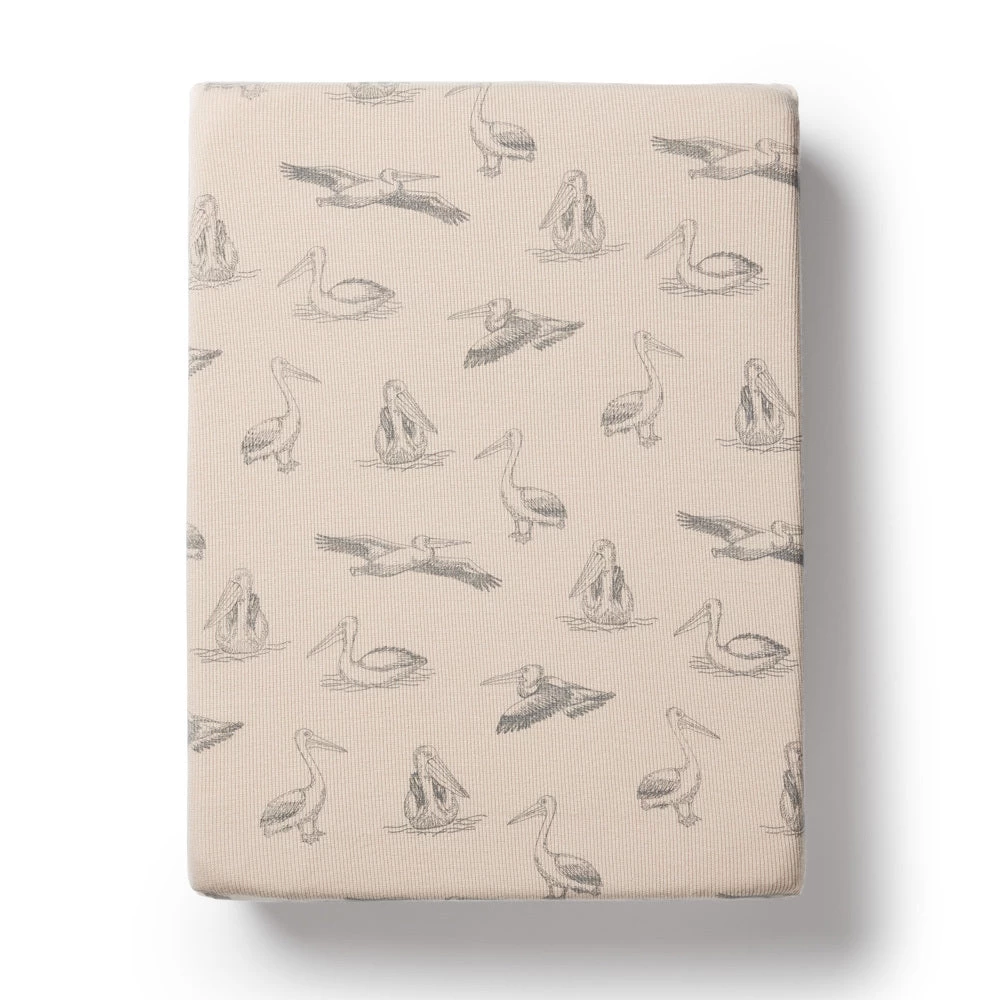 Wilson & Frenchy Organic Rib Bassinet Sheet Little Pelican 3 Wilson & Frenchy Organic Rib Bassinet Sheet Little Pelican