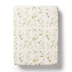 Wilson & Frenchy Organic Rib Bassinet Sheet Peekaboo