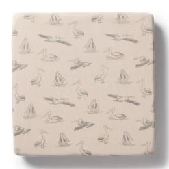 Wilson & Frenchy Organic Rib Cot Sheet Little Pelican