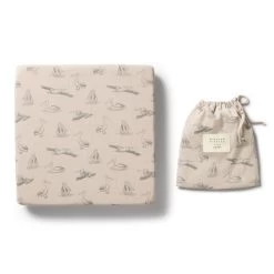 Wilson & Frenchy Organic Rib Cot Sheet Little Pelican -Baby Care Shop 128525 db890c0f 162b 456d 8075 3347b8d29356