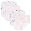 Living Textiles Butterfly Garden Wash Cloths 4 Pack 1 Living Textiles Butterfly Garden Wash Cloths 4 Pack -Baby Care Shop 128550