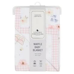 Living Textiles Butterfly Garden Cot Waffle Blanket 9 Living Textiles Butterfly Garden Cot Waffle Blanket -Baby Care Shop 128555 add6160e d5ba 4c0e 8ded f7819f1d146a