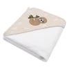 Living Textiles Happy Sloth Hooded Towel -Baby Care Shop 128566