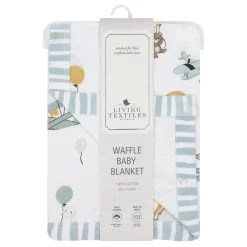 Living Textiles Up Up & Away Cot Waffle Blanket -Baby Care Shop 128583 8f43d51f 3081 470a 82aa 7f96316f43e5