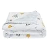 Living Textiles Up Up & Away Reversible Jersey Cot Comforter -Baby Care Shop 128584