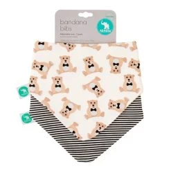 All4Ella Bandana Bibs 2pk Teddy Bears