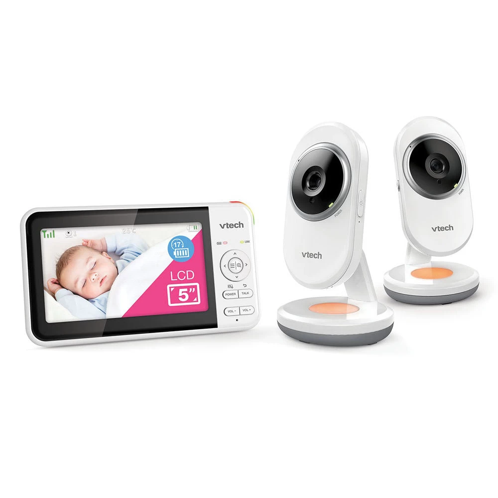 VTech BM5250N 2 Camera Video & Audio Baby Monitor 3 VTech BM5250N 2 Camera Video & Audio Baby Monitor
