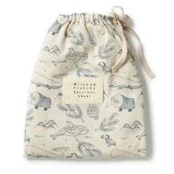 Wilson & Frenchy Organic Bassinet Sheet Artic Blast -Baby Care Shop 130309 4d0fa38a 60b1 4dda a2fd 668b247be85e