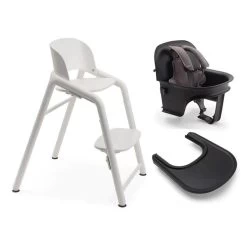 Bugaboo Giraffe High Chair Complete 39 Bugaboo Giraffe High Chair Complete -Baby Care Shop 130325 WH BK BK GY