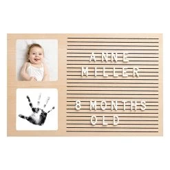 Pearhead Babyprints Letterboard Frame