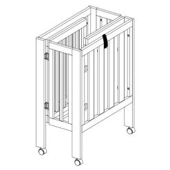 Babyrest Dixie Folding Cot -Baby Care Shop 130814 8f71e088 09de 4261 9721 3b51faba6249