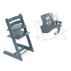 Stokke Tripp Trapp Chair + Baby Set -Baby Care Shop 131731 BL BL