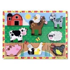 Melissa & Doug Chunky Puzzle