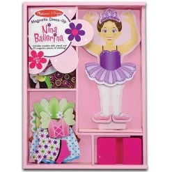 Melissa & Doug Magnetic Pretend Play Nina Ballerina